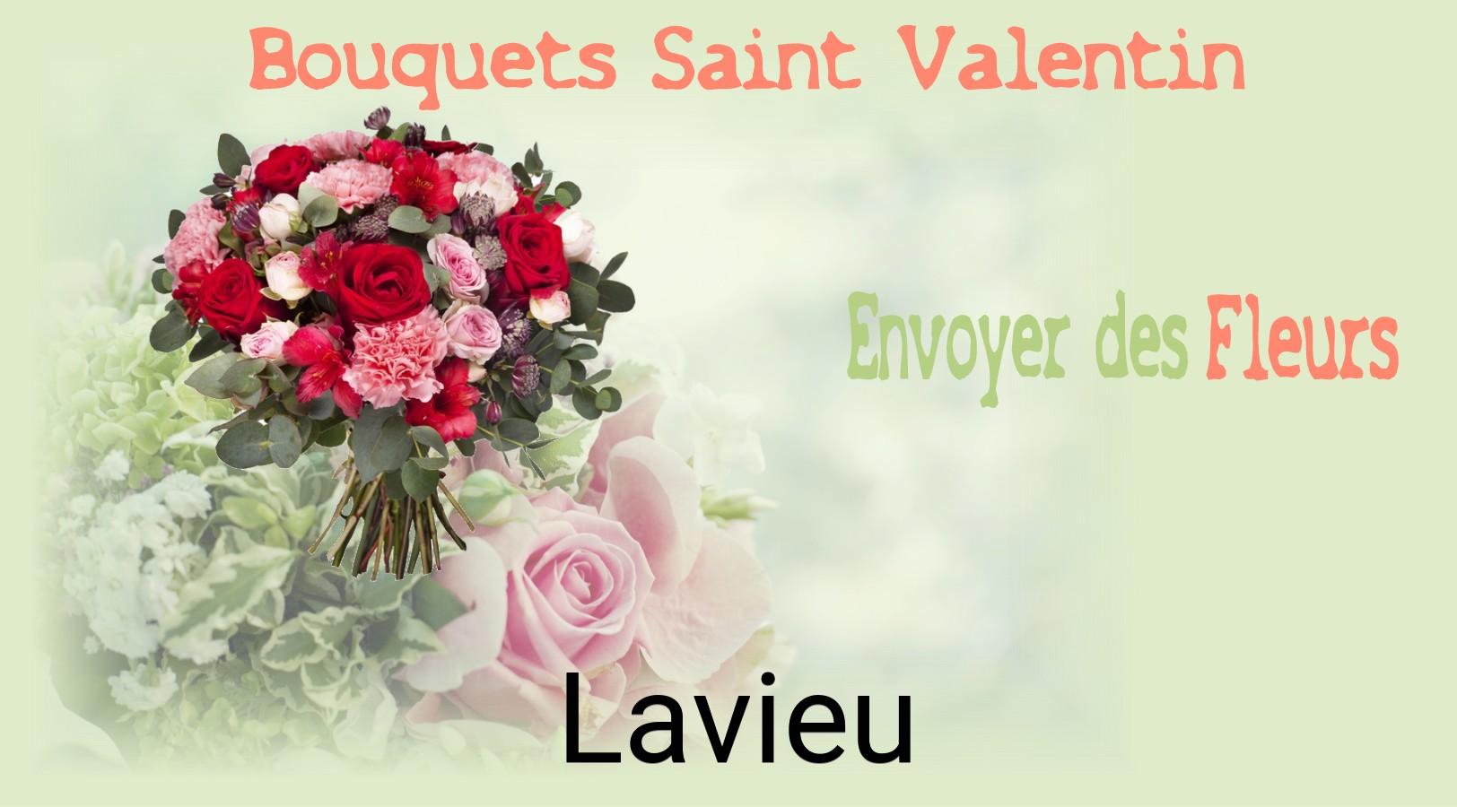 Roses de Saint-Valentin livrées à Lavieu